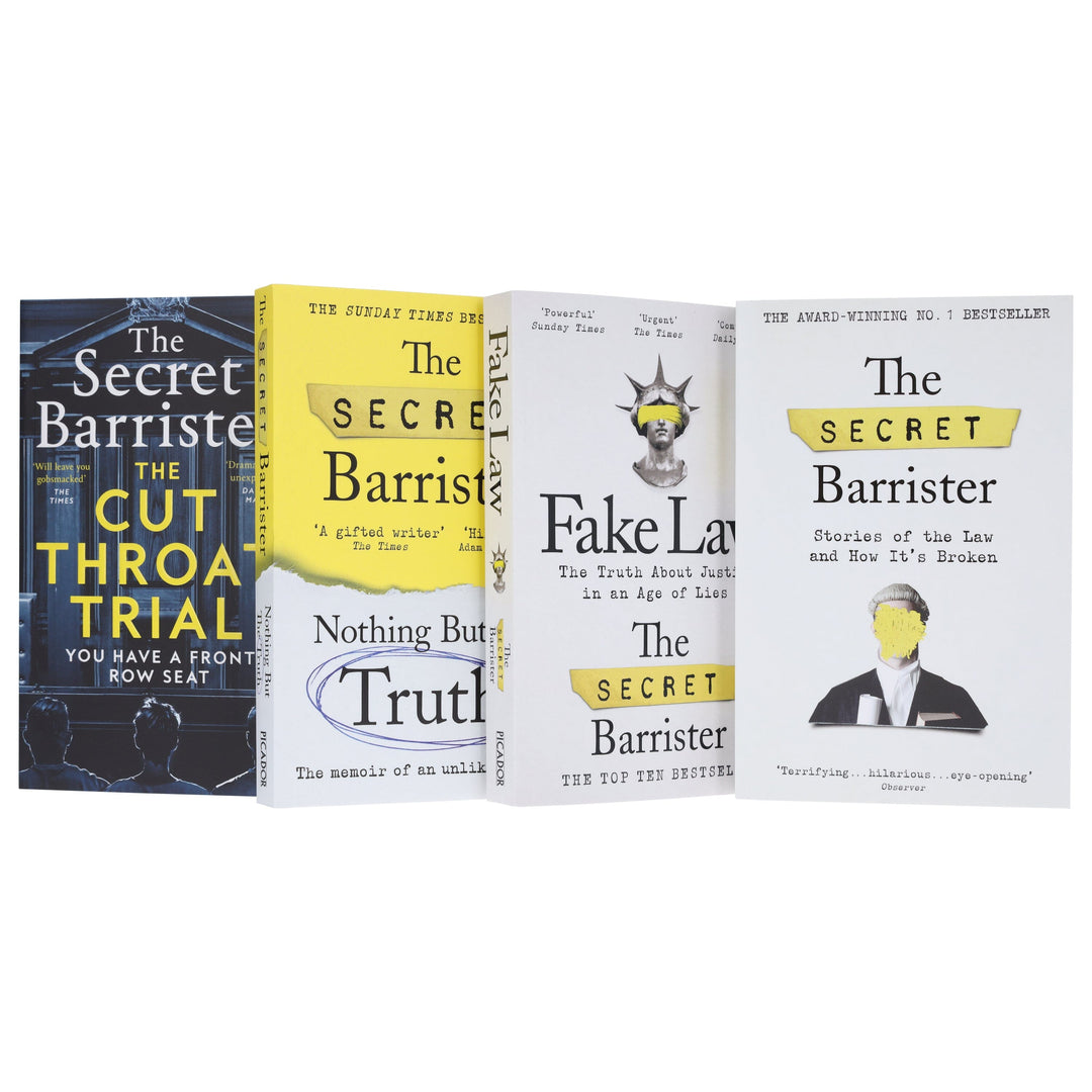 The Secret Barrister Collection 4 Books Set - Non Fiction - Paperback
