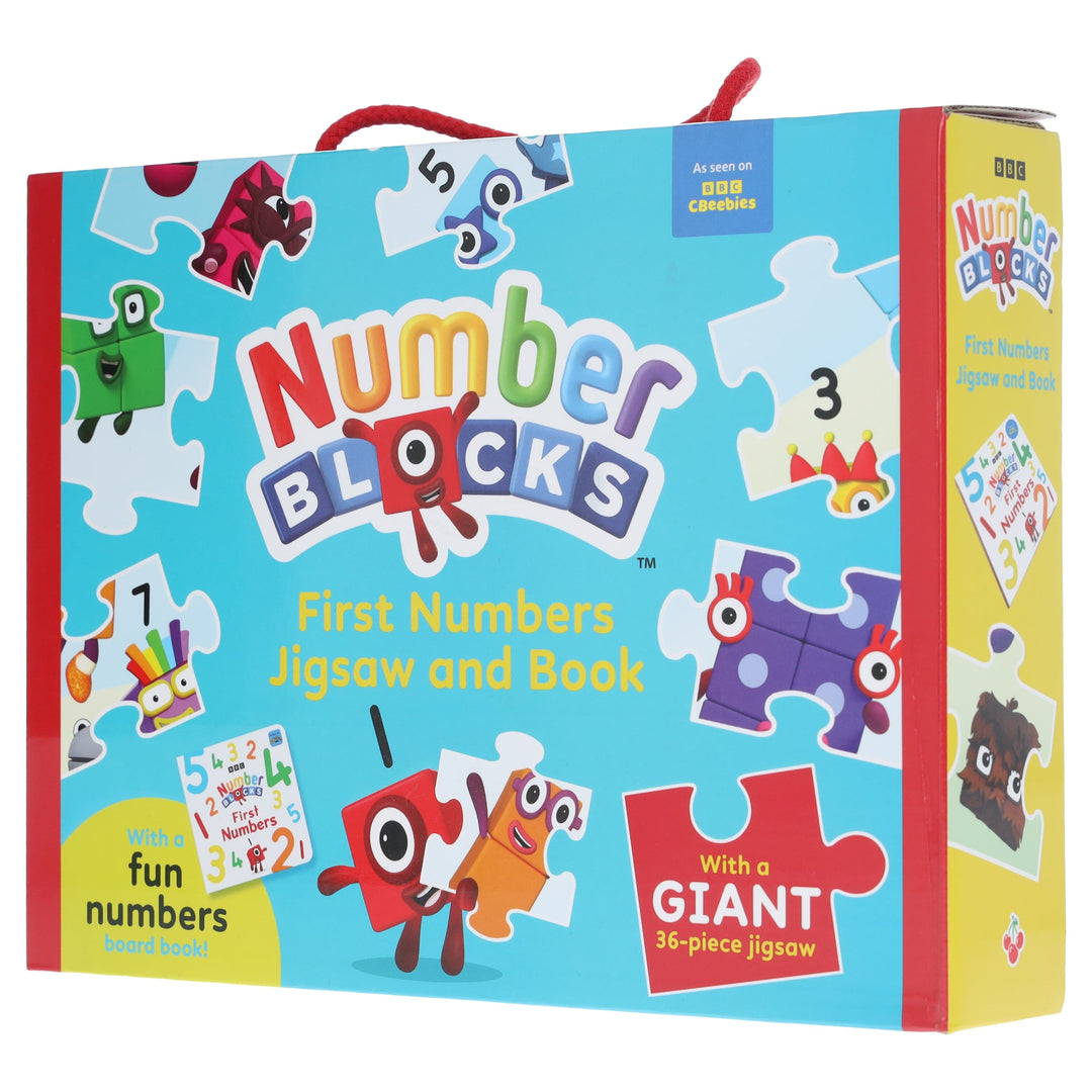 Numberblocks: First Numbers Jigsaw and Book: Learn to count with this Fun Numbers and Giant 36-piece jigsaw! - Ages 3+ - Board Book