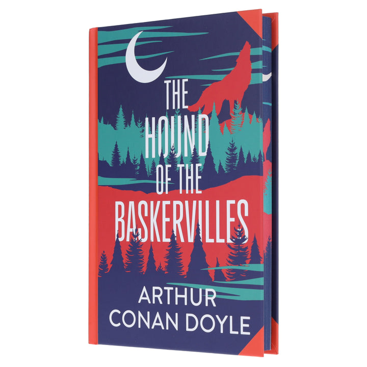 The Hound Of The Baskervilles by Arthur Conan Doyle - Fiction - Sprayed Edges Hardback