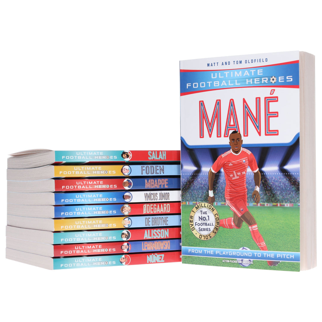 Ultimate Football Heroes Series 2 By Matt & Tom Oldfield: 10 Books Collection Set - Ages 7-12 - Paperback