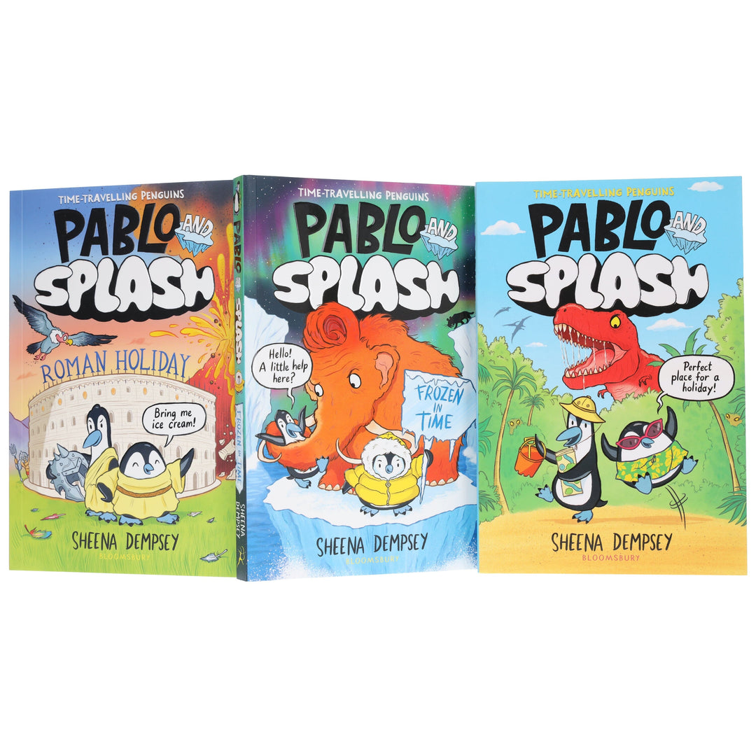Pablo and Splash Graphic Novel Series by Sheena Dempsey Illustrated 3 Books Collection Set - Ages - 6-9 - Paperback
