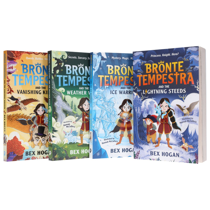 Bronte Tempestra Series by Bex Hogan Illustrated 4 Books Collection Set - Ages 7-12 - Paperback