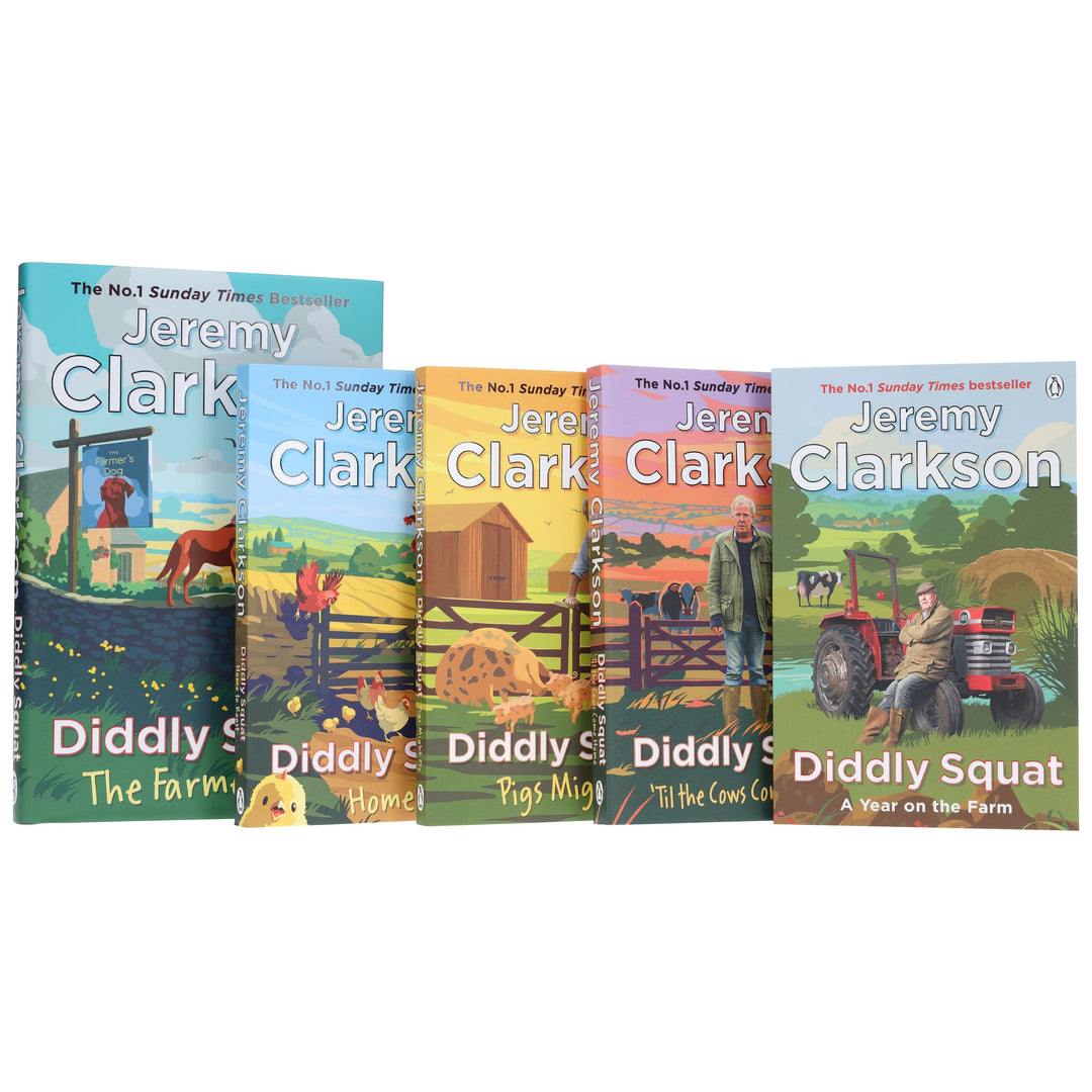 Diddly Squat Series By Jeremy Clarkson: 5 Books Collection Set - Fiction - Paperback