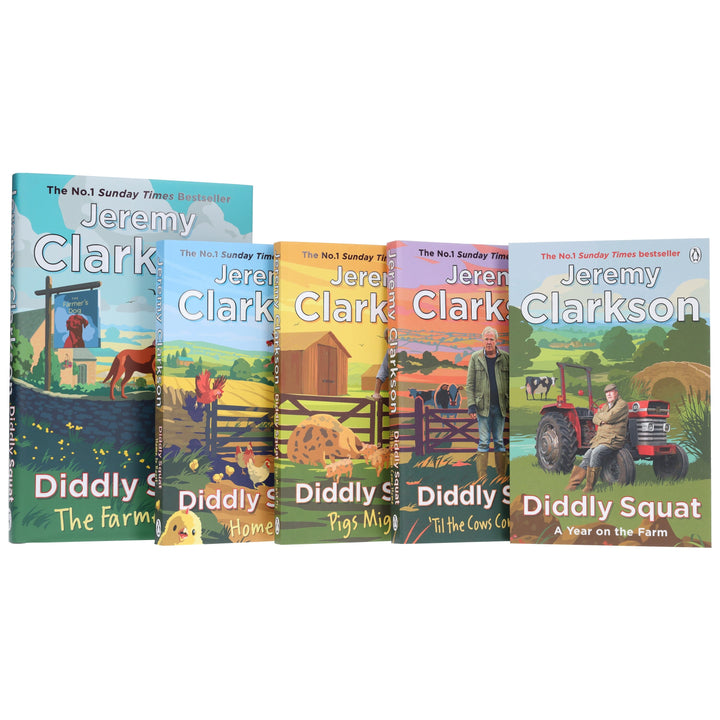 Diddly Squat Series By Jeremy Clarkson: 5 Books Collection Set - Fiction - Paperback