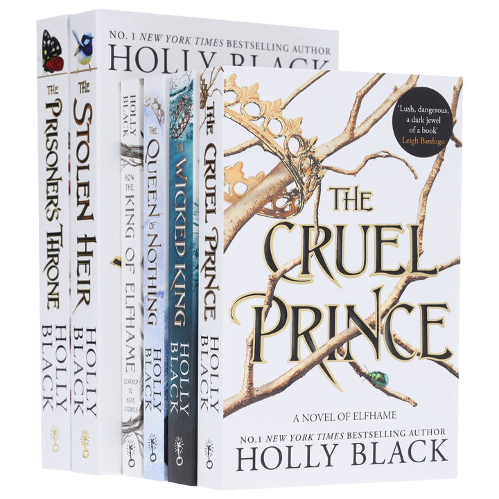The Folk of the Air & The Stolen Heir Series by Holly Black 6 Books Collection Set - Ages 14+ - Paperback
