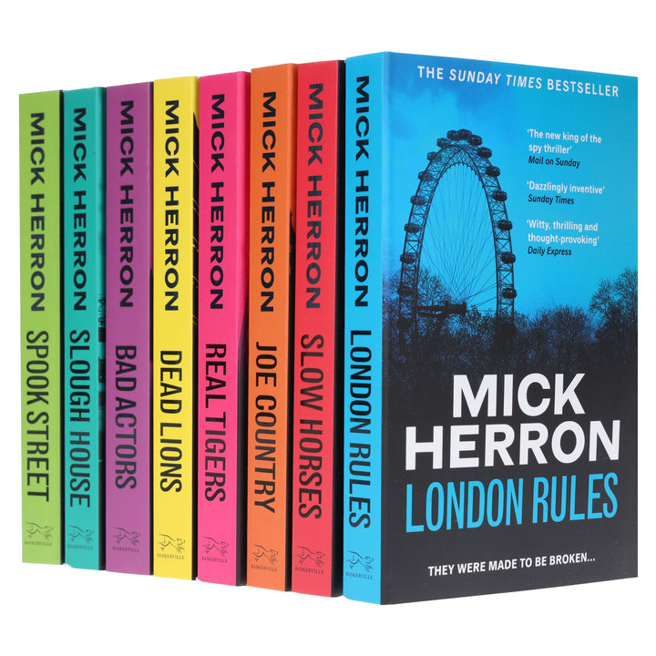 Slough House Series: Book 1-8 by Mick Herron Complete Collection 8 Books Set - Fiction - Paperback