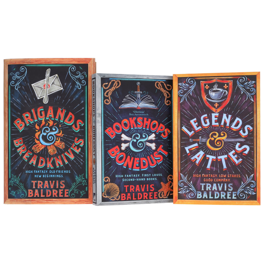 Legends & Lattes Series by Travis Baldree 3 Books Collection Set - Fiction - Paperback/Hardback