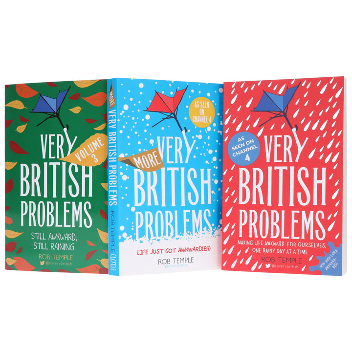 Very British Problems by Rob Temple 3 Books Collection Set - Fiction - Paperback
