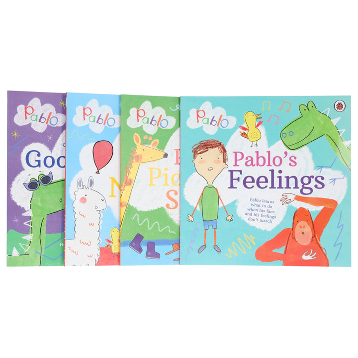 Pablo's Feelings Series 4 Picture Books Collection Set - Ages 2-7 - Paperback
