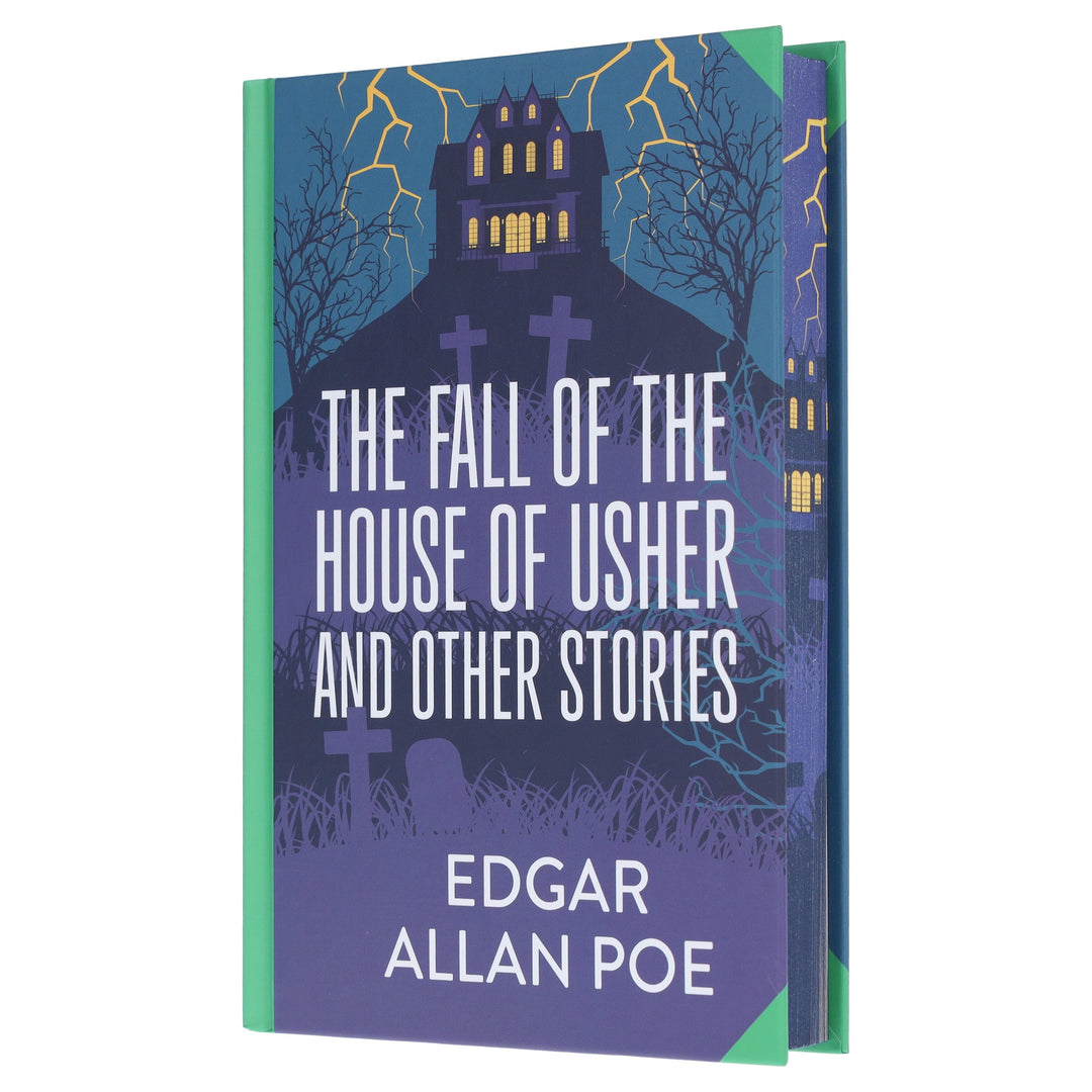 The Fall of the House of Usher & Other Stories by Edgar Allan Poe - Fiction - Sprayed Edges Hardback