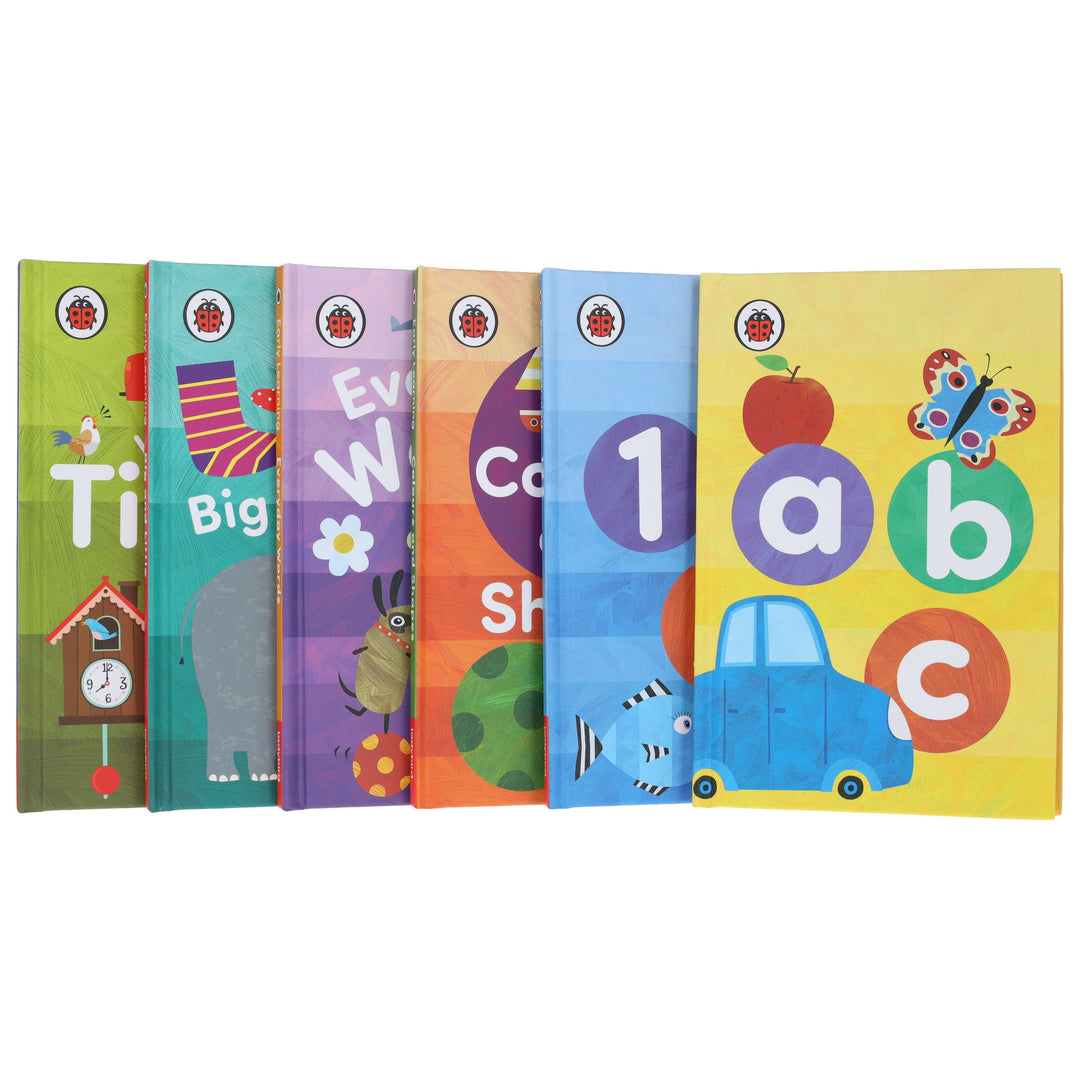 Ladybird Early Learning Library: 6 Books Collection Box Set - Ages 3+ - Hardback