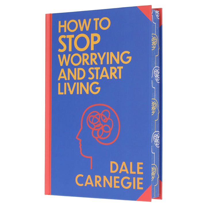 How to Stop Worrying and Start Living by Dale Carnegie - Non Fiction - Sprayed Edges Hardback