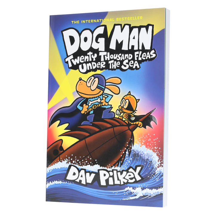 Dog Man 11: Twenty Thousand Fleas Under the Sea by Dav Pilkey - Ages 6-12 - Paperback
