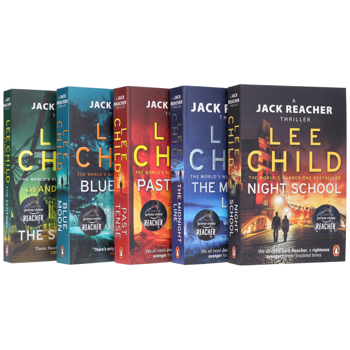 Jack Reacher by Lee Child: Books 21-25 Collection Set - Fiction - Paperback