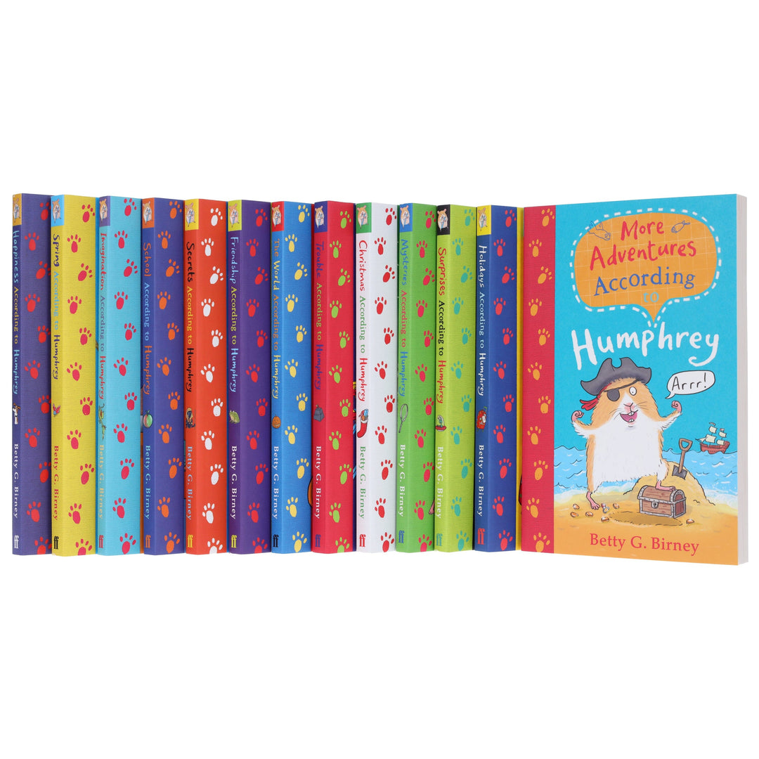 According to Humphrey the Hamster Series by Betty G. Birney 13 Books Collection Set - Ages 7+ - Paperback
