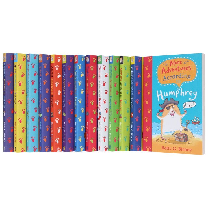 According to Humphrey the Hamster Series by Betty G. Birney 13 Books Collection Set - Ages 7+ - Paperback