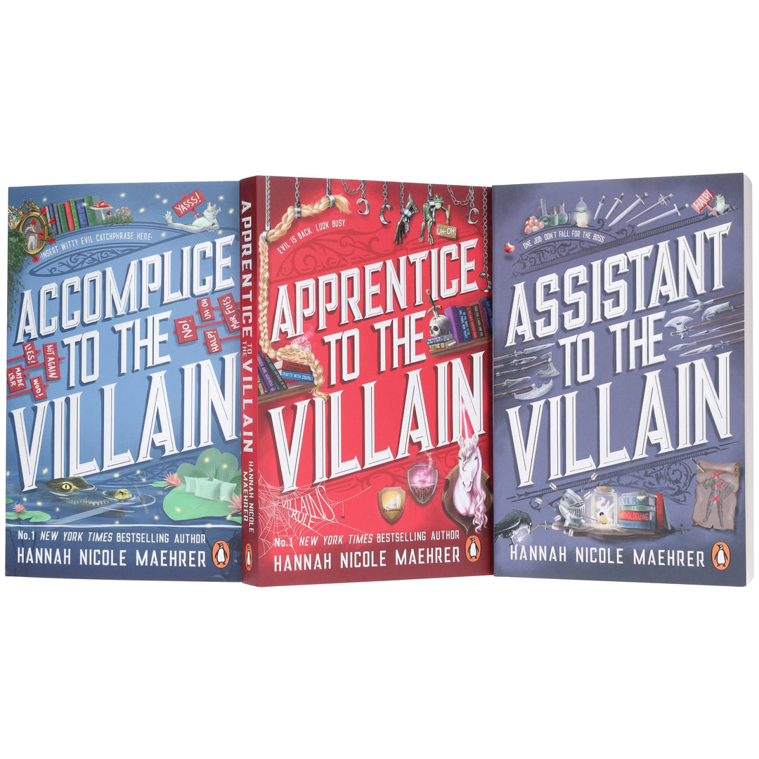 Assistant to the Villain Series By Hannah Nicole Maehrer 3 Books Collection Set - Fiction - Paperback
