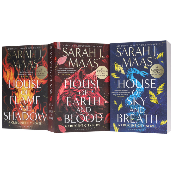 Crescent City Series by Sarah J. Maas 3 Books Collection Set - Fiction - Paperback