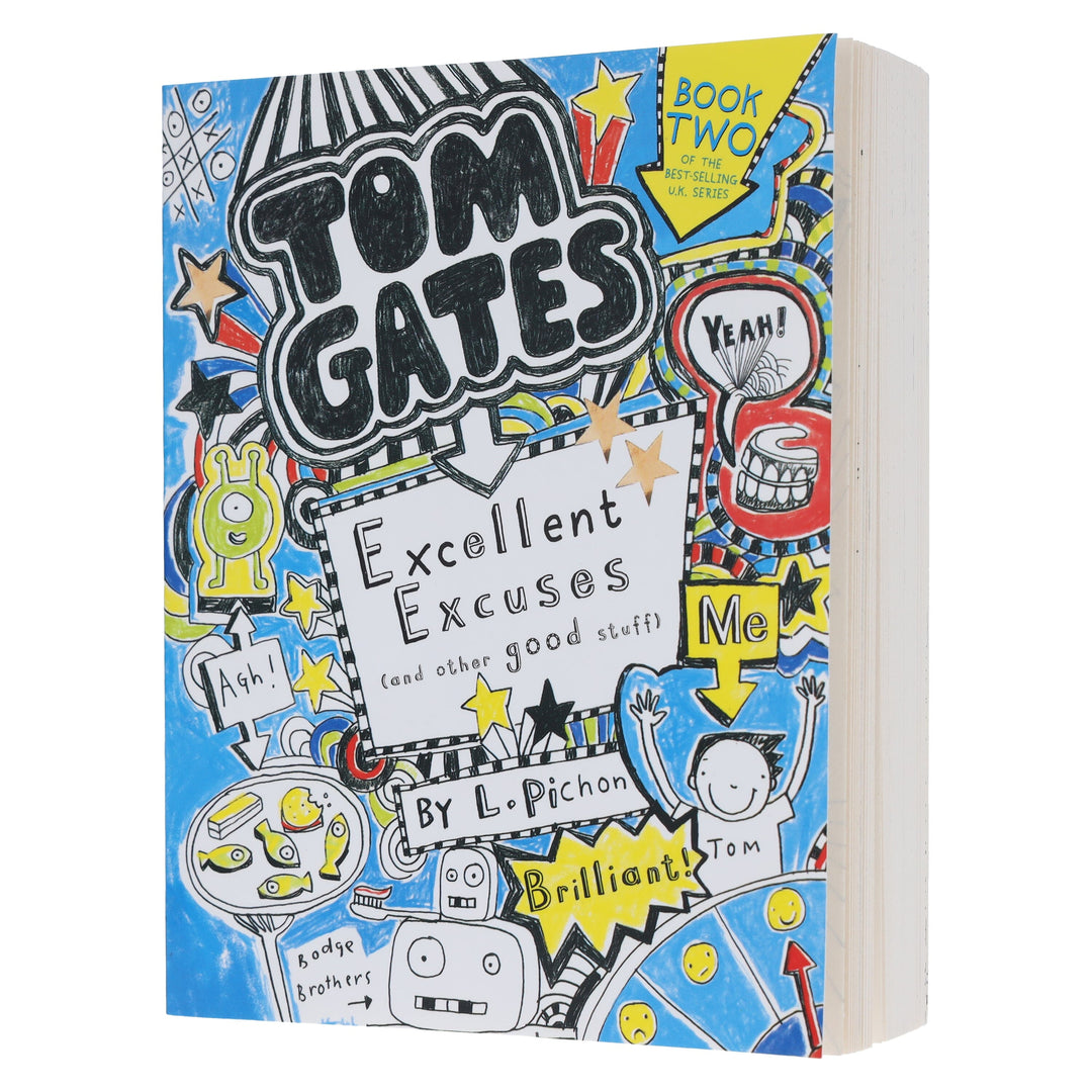 Tom Gates: Excellent Excuses (And Other Good Stuff) by Liz Pichon - Ages 8-12 - Paperback