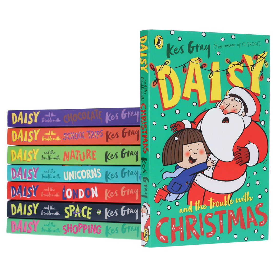 Daisy and the Trouble Series by Kes Gray Illustrated 8 Books Collection Set - Ages 5+ - Paperback