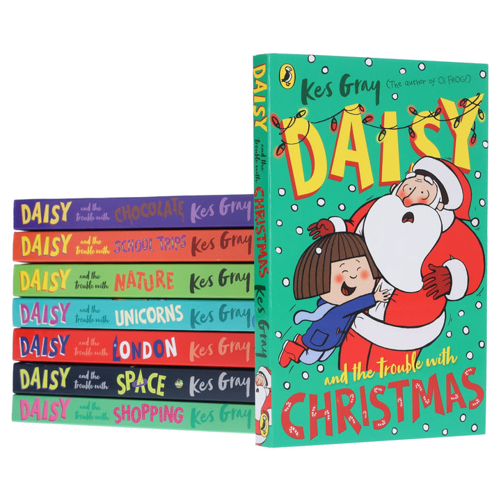 Daisy and the Trouble Series by Kes Gray Illustrated 8 Books Collection Set - Ages 5+ - Paperback
