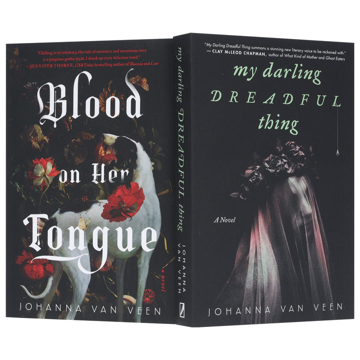 Johanna Van Veen Novel (My Darling Dreadful Thing & Blood on Her Tongue) 2 Books Collection Set - Fiction - Paperback