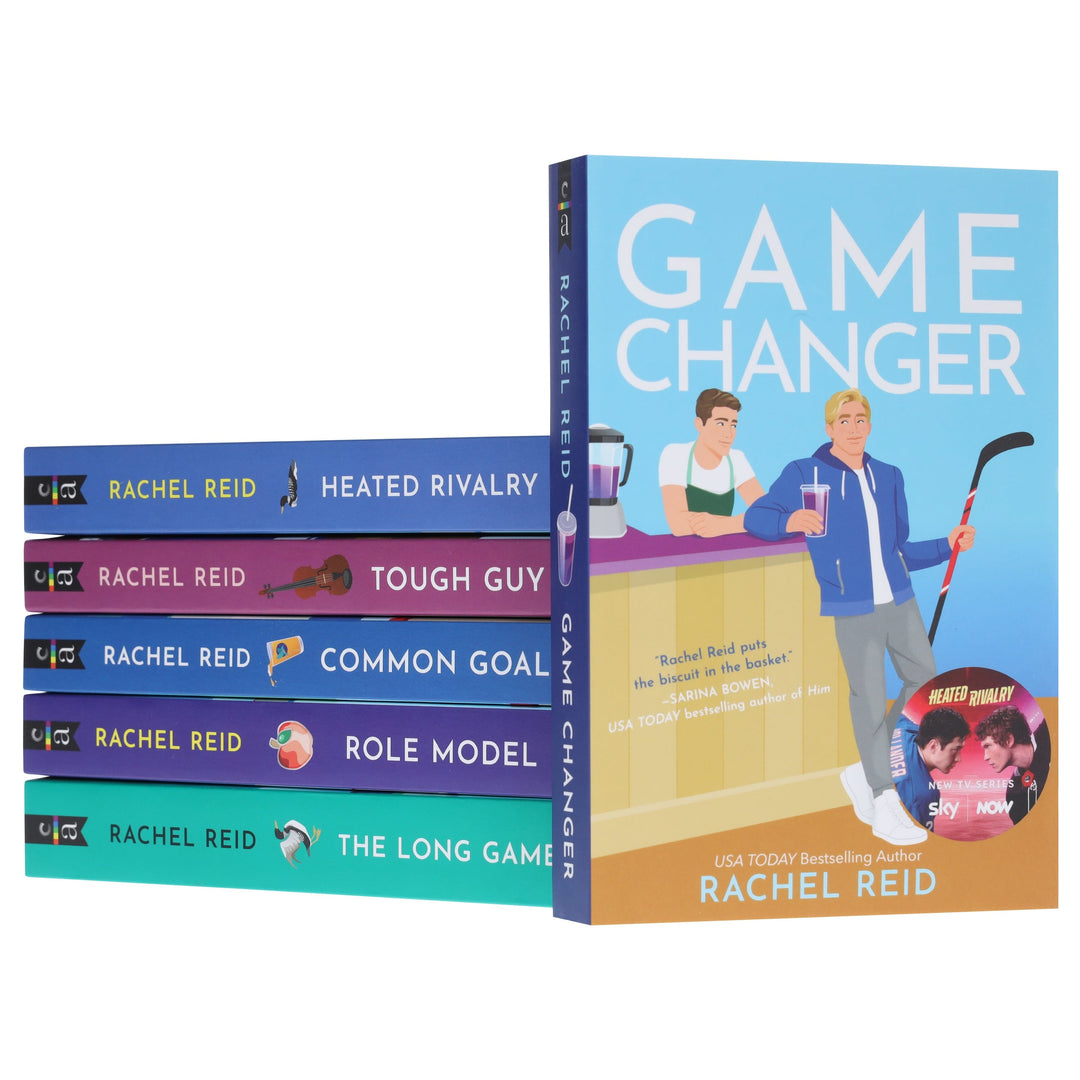 Heated Rivalry: Game Changers Series by Rachel Reid 6 Books Collection Set - Fiction - Paperback