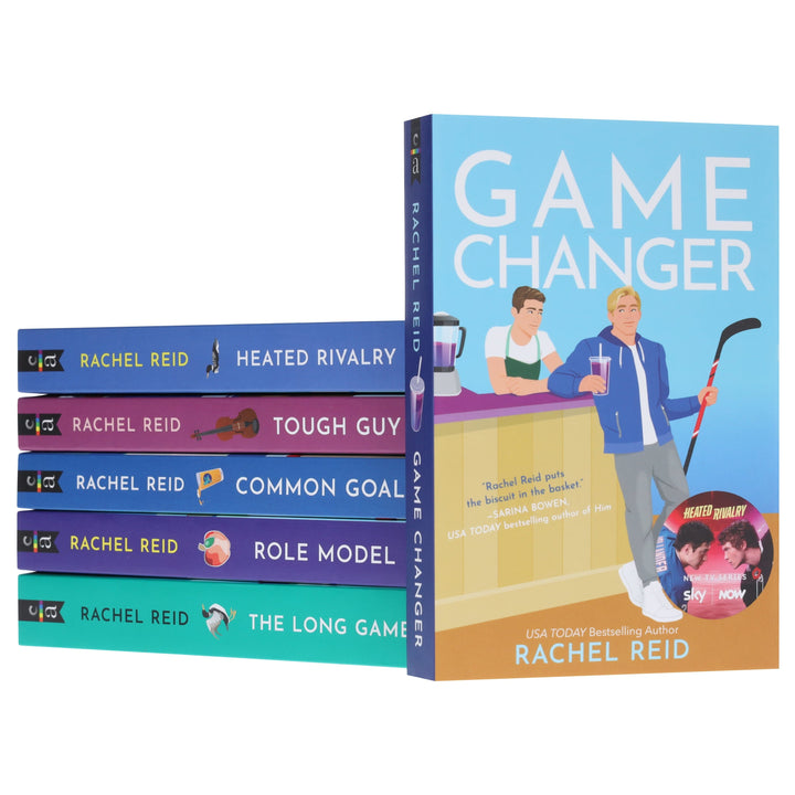 Heated Rivalry: Game Changers Series by Rachel Reid 6 Books Collection Set - Fiction - Paperback