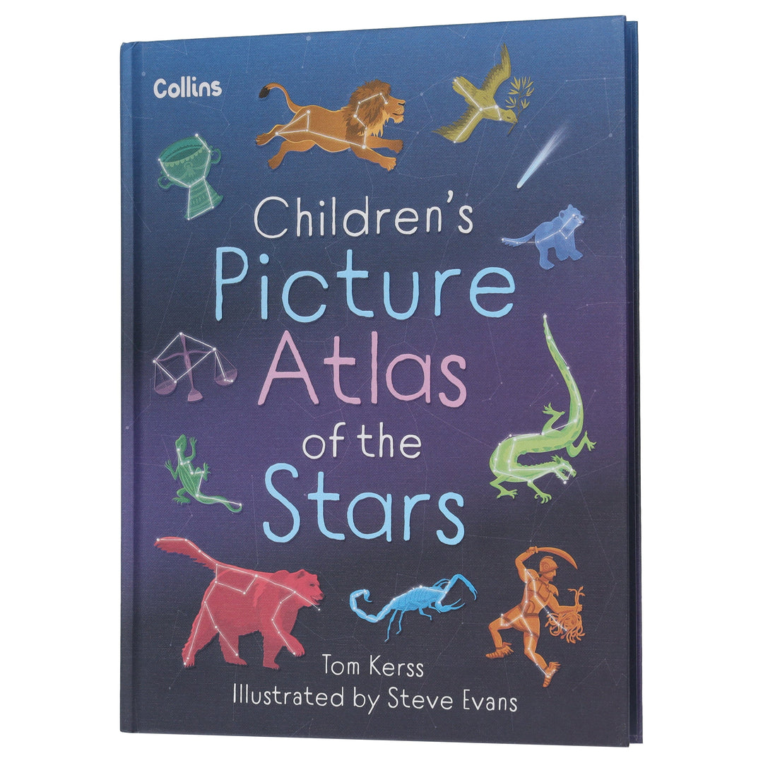 Children’s Picture Atlas of the Stars by Tom Kerss - Ages 7-9 - Hardback