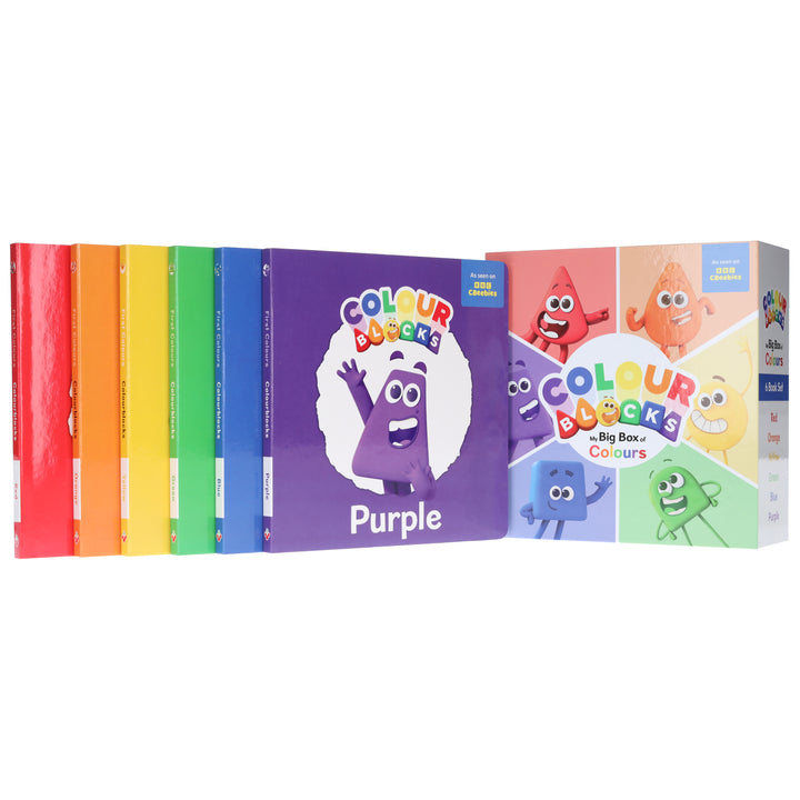 Colourblocks: My Big Box of Colours 6 Books Collection Set - Ages 3-6 - Board Book
