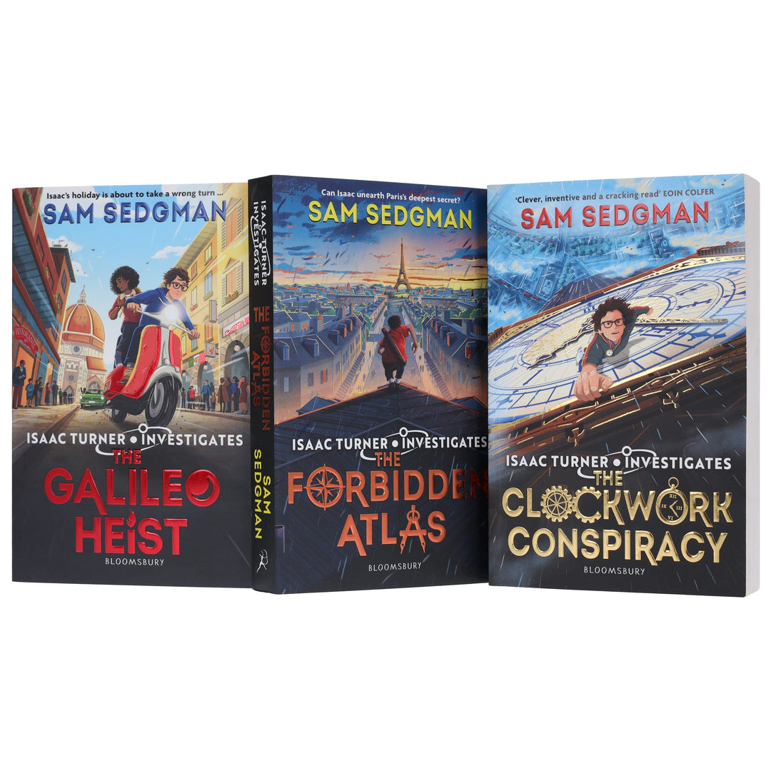 Isaac Turner Investigates Series by Sam Sedgman 3 Books Collection Set - Ages 9-12 - Paperback