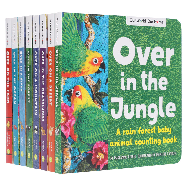 Our World, Our Home Little Library Collection by Marianne Berkes 8 Books Box Set - Ages 3+ - Board Book