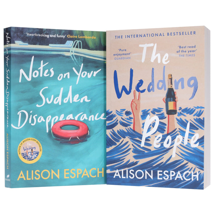 Alison Espach Collection (The Wedding People & Notes on Your Sudden Disappearance) 2 Books Set - Fiction - Paperback