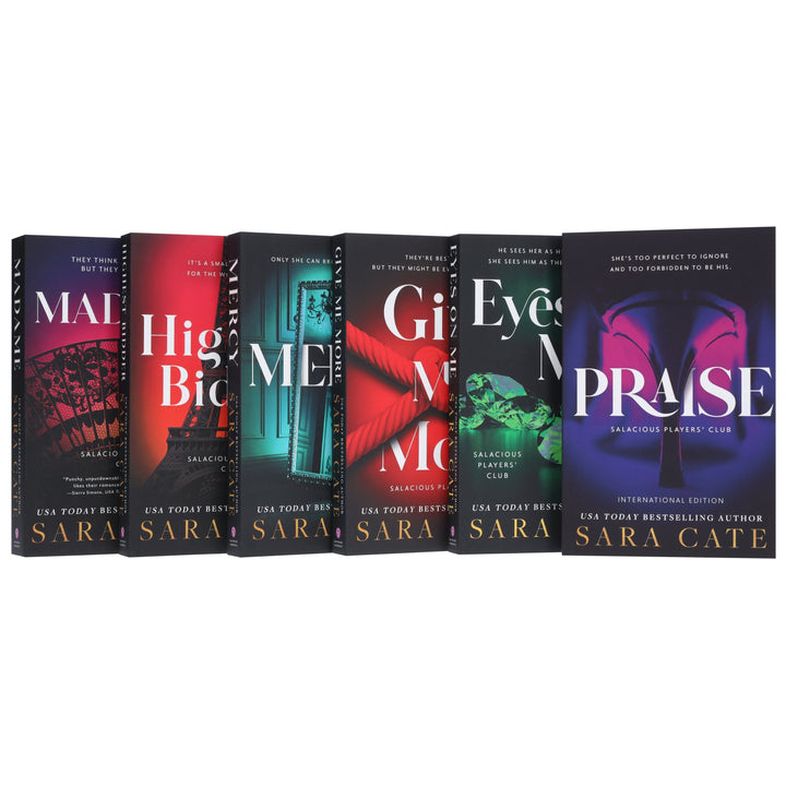 Salacious Players' Club Series By Sara Cate 6 Books Collection Set - Fiction - Paperback
