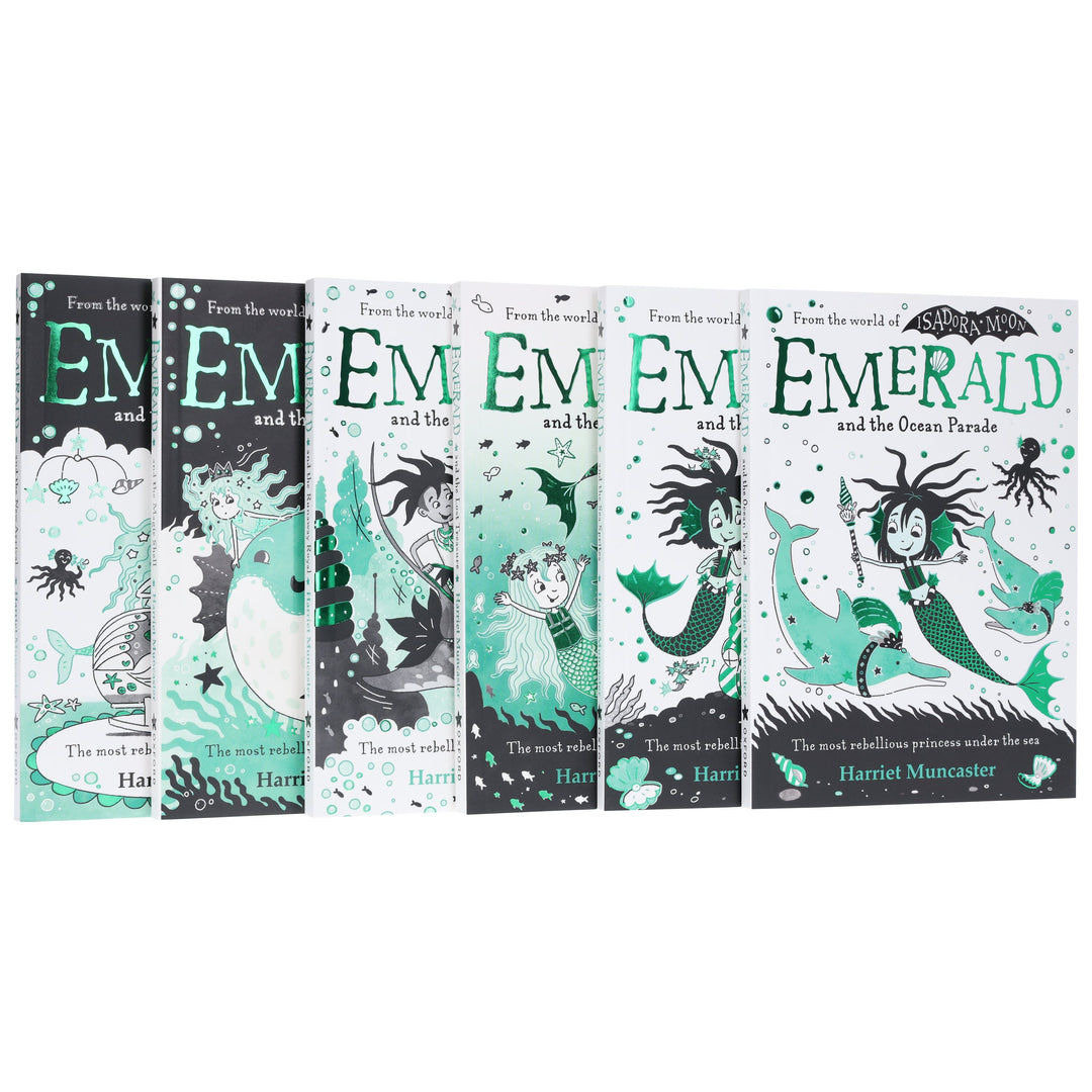 Emerald Series Book 1-6 (World of Isadora Moon) By Harriet Muncaster: 6 Books Collection Set - Ages 5-7 - Paperback