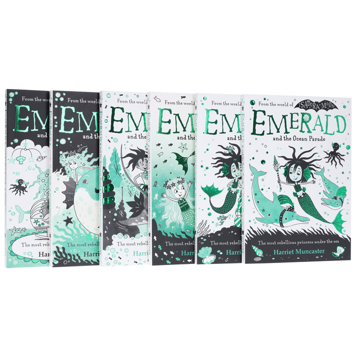 Emerald Series Book 1-6 (World of Isadora Moon) By Harriet Muncaster: 6 Books Collection Set - Ages 5-7 - Paperback