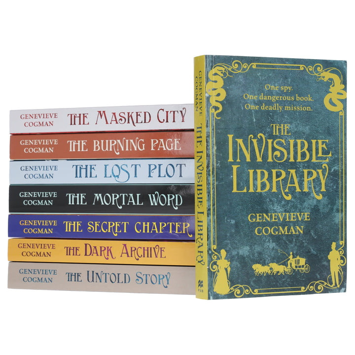 The Invisible Library Series By Genevieve Cogman Complete 8 Books Collection Set - Fiction - Paperback