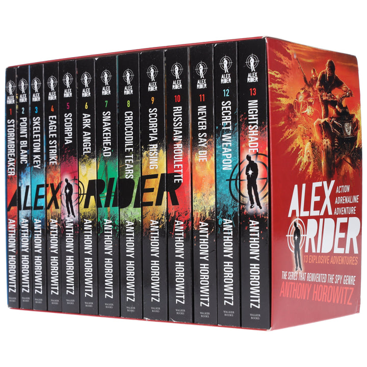 Alex Rider The Complete Missions by Anthony Horowitz: 13 Books Collection Box Set - Ages 9-14 - Paperback