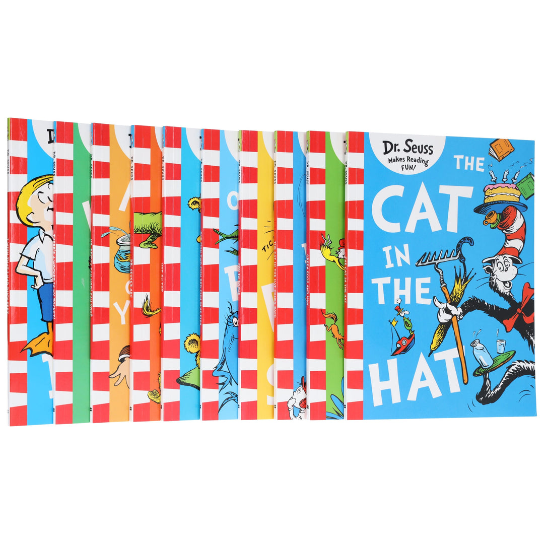 A Classic Case Of Dr. Seuss (Book 1-10) 10 Books Collection Set - Age 3+ - Paperback