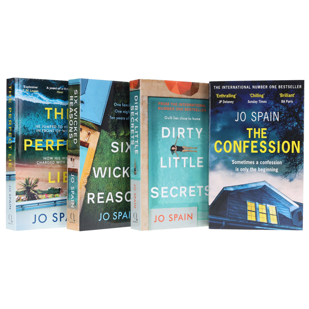 Jo Spain Novels 4 Book Collection Set - Fiction - Paperback