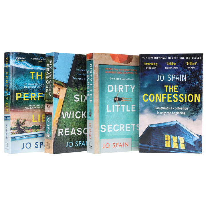 Jo Spain Novels 4 Book Collection Set - Fiction - Paperback