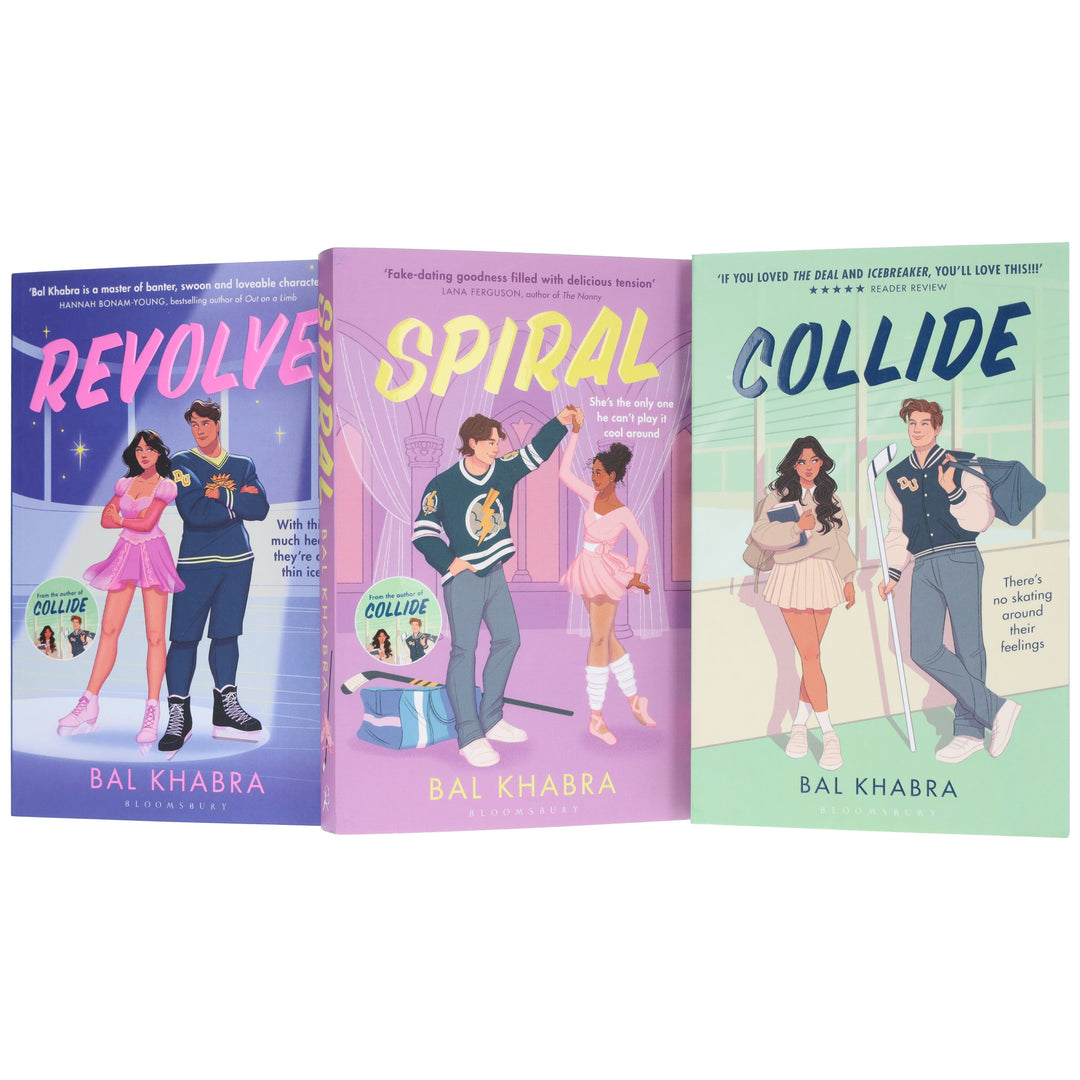 Off the Ice Series By Bal Khabra 3 Books Sprayed Edges Collection Set  - Fiction - Paperback
