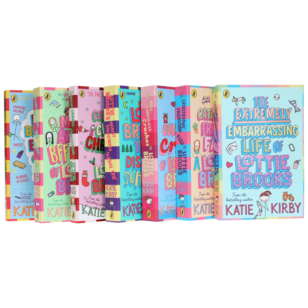 Lottie Brooks Series By Katie Kirby 7 Books Collection Set - Ages 9-12 - Paperback