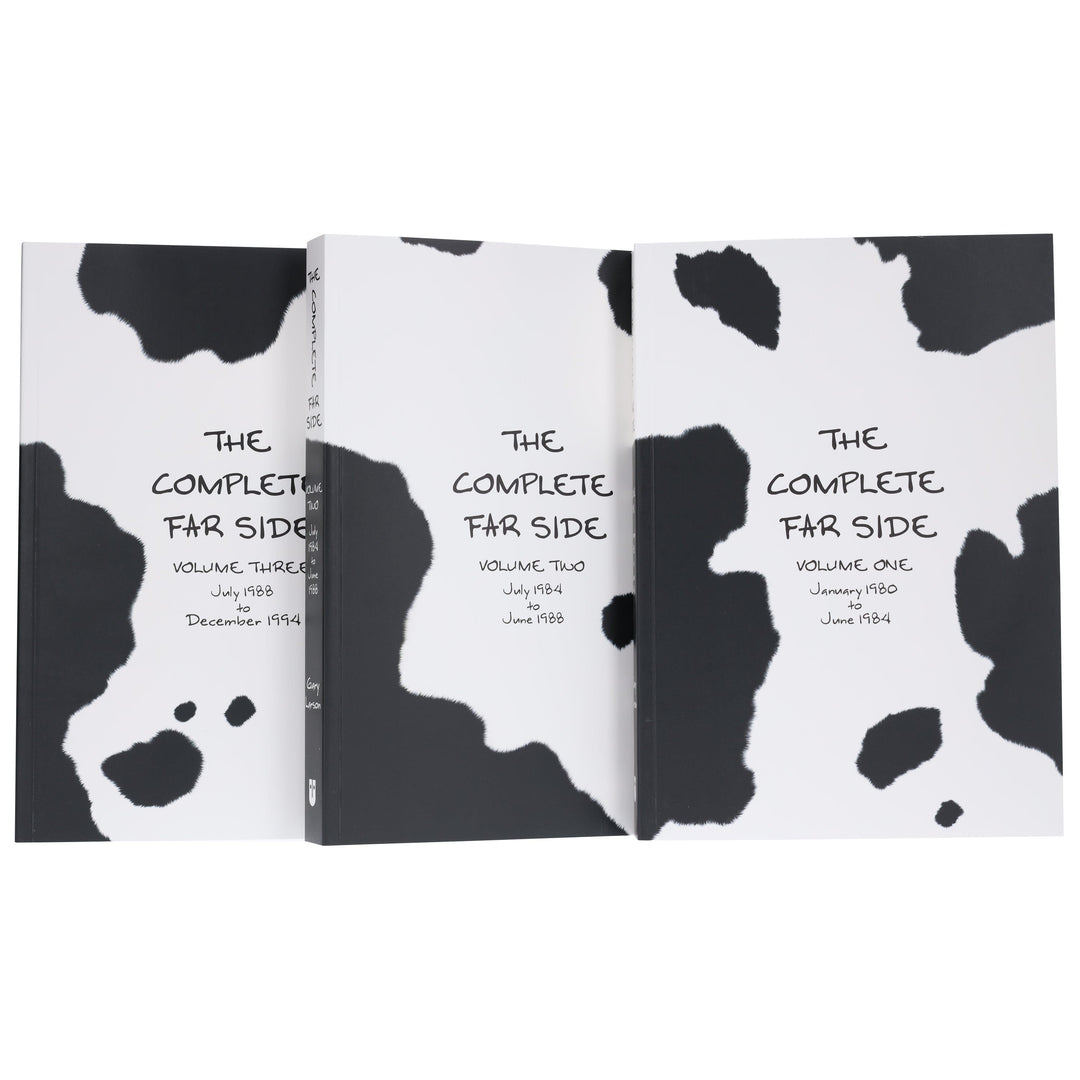 The Complete Far Side By Gary Larson Illustrated 3 Books Collection Box Set - Ages 9-14 - Paperback