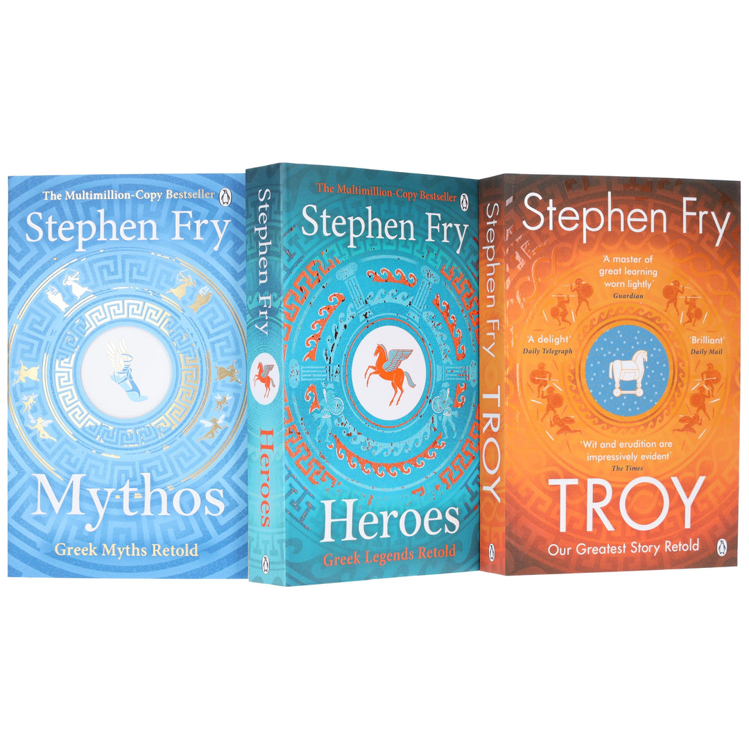 Greek Myths Series By Stephen Fry 3 Books Collection Set - Fiction - Paperback