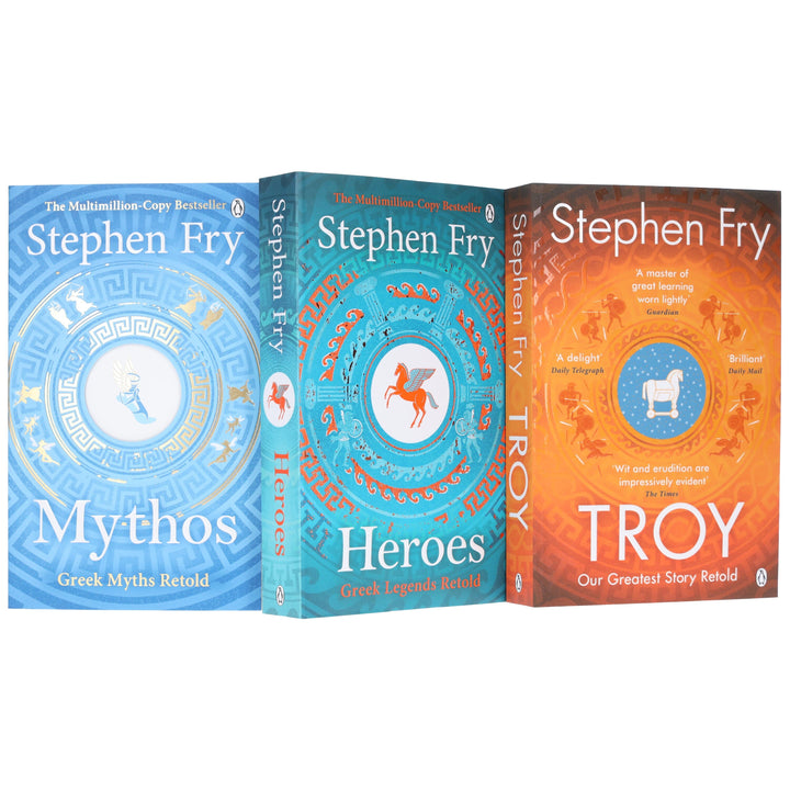 Greek Myths Series By Stephen Fry 3 Books Collection Set - Fiction - Paperback