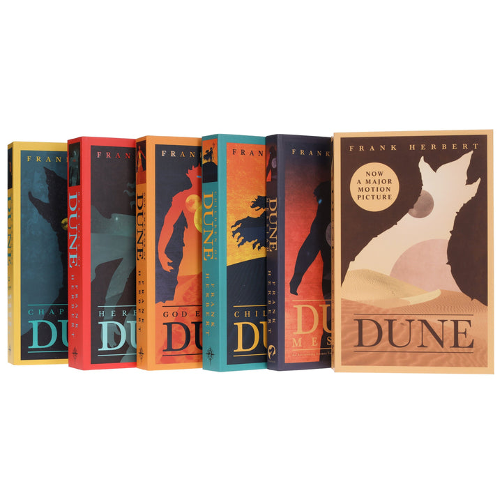 Dune Series By Frank Herbert 6 Books Collection Set - Fiction - Paperback