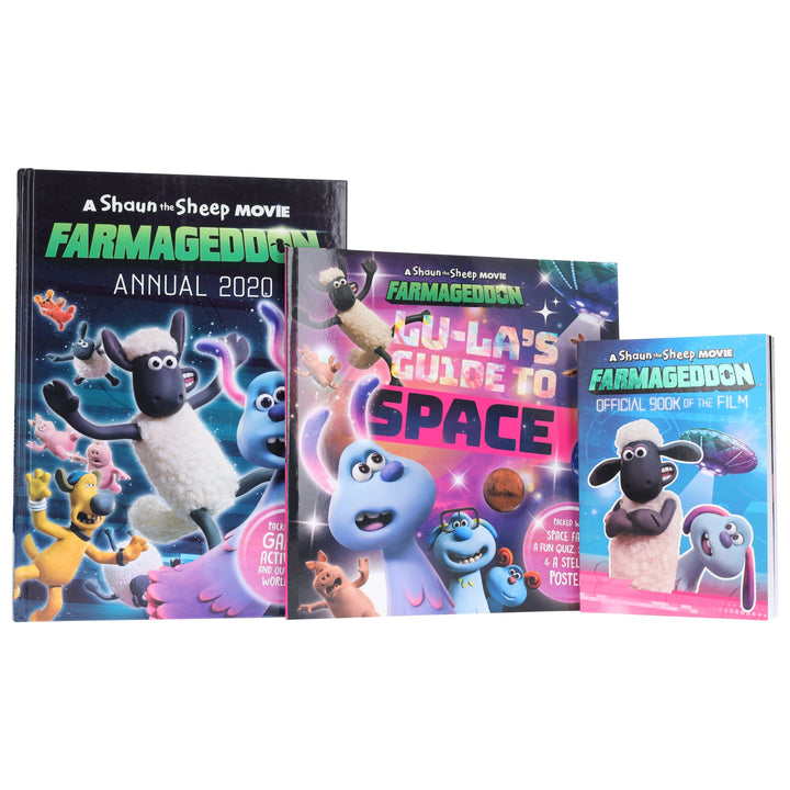 An Official Shaun the Sheep Movie: Farmageddon 3 Books Collection By Sweet Cherry Publishing - Ages 6-9 - Paperback
