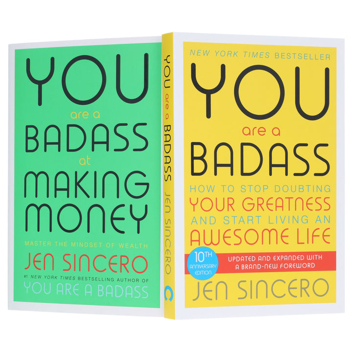 You Are a Badass Series by Jen Sincero 2 Books Collection Set - Non Fiction - Paperback