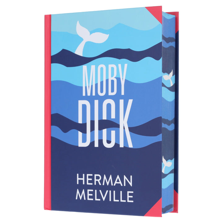 Moby Dick by Herman Melville - Fiction - Sprayed Edge Hardback